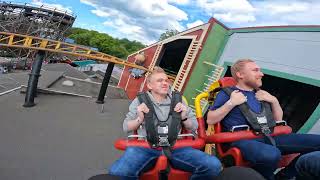 Bakken Tornado POV Insane Coaster June 2024 [upl. by Adnahsar702]