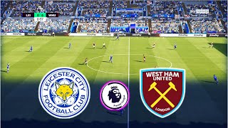 LEICESTER CITY vs WEST HAM UNITED  PREMIER LEAGUE 202223 MATCH DAY 38 [upl. by Htennek393]