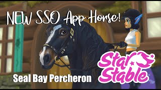 NEW SSO App Horse Seal Bay Percheron 🌟 [upl. by Atterys]