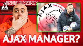 PEP LIJNDERS IN TALKS TO BE NEXT AJAX MANAGER Liverpool FC Latest News [upl. by Smitt59]