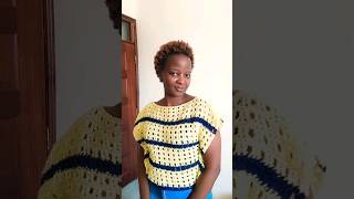 A very quick and easy crochet top Check out the tutorial on this channel [upl. by Tavy]