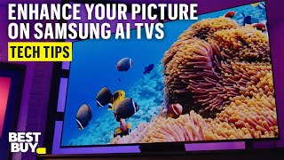 Enhance Your Picture with Samsung AI TVs – Tech Tips from Best Buy [upl. by Gertrudis]