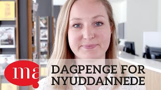 Dagpengereglerne for nyuddannede  forklaret på 5 min [upl. by Phyllida]