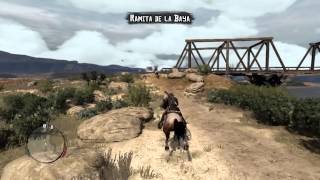 Red Dead Redemption  Entering Mexico  Jose Gonzales  Far Away [upl. by Aksoyn]