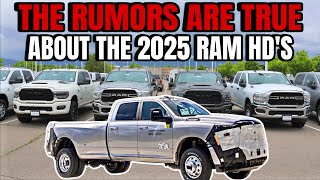 The Rumors Are True Regarding The 5th Gen 2025 RAM HDs [upl. by Enitsua487]