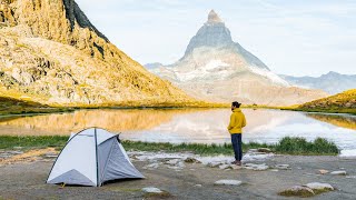 Wild Camping in the Swiss Alps [upl. by Fancie]