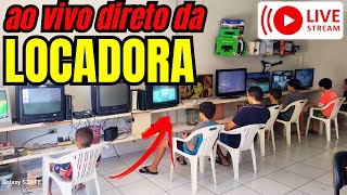 Live LOCADORA GAMES ainda existe 2024 NOSTALGIA novo console LOCADORA PS2 PS1 XBOX gamehouse [upl. by Sprague]