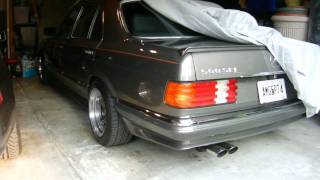 1984 W126 500SEL AMG Exhaust Sound [upl. by Beghtol]