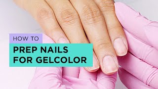 OPI Gel Polish Manicure Nail Prep Tutorial [upl. by Larentia]