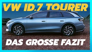 VW ID7 Tourer Highlights  das erste große Fazit des ElektroKombis [upl. by Acyssej730]