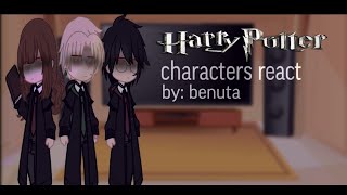 HP characters react  drarry  DarkHarry  1 [upl. by Richers]