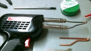 Review Weller D 550 Soldering Gun [upl. by Narcissus]