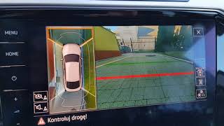 Area View System 360 Volkswagen Arteon Cameras 360 [upl. by Girhiny]