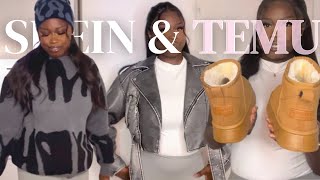 TRY ON HAUL SHEIN amp TEMU automne 2023 🍂🍁 [upl. by Morel]