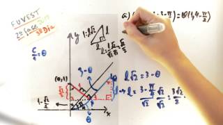 Medindo CORDINHA FUVEST 2017  Matemática M02  Trigonometria e Geometria Analítica  2ª fase 3º dia [upl. by Amhsirak216]