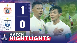 HIGHLIGHT Persija Jakarta 1 Vs 0 PSIS Semarang  RCTI PREMIUM SPORTS [upl. by Marpet687]