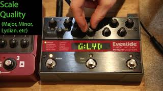 Eventide Pitchfactor Demo 1  Diatonic [upl. by Ahsatan]