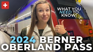 This Swiss Train Pass Just Got BETTER  Berner Oberland Pass Guide  Switzerland Travel Tips [upl. by Janel]