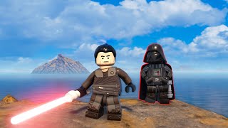 How Starkiller reacts when meeting Vader in LEGO Star Wars [upl. by Lulita230]