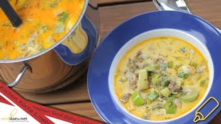 Porreesuppe  Käse Lauch Suppe reloaded  Rezept  Schnell einfach und lecker selbst gemacht [upl. by Ddene]