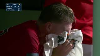 Nick Pivetta is emotional as he leaves the mound for possibly the last time in a Red Sox uniform [upl. by Ahsiakal]