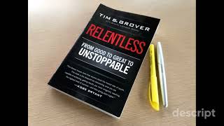 Relentless by Tim S Grover  FULL Audiobook [upl. by Dickman]