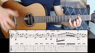 How to Build Emotional Chords in E minor Key on Guitar [upl. by Scrivings]