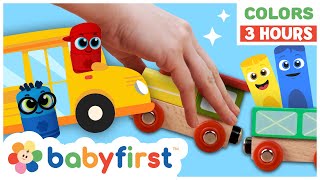 Toddler Learning Video  COLOR CREW  Songs Magic Toys amp More  Full Compilation  BabyFirst TV [upl. by Orimisac]