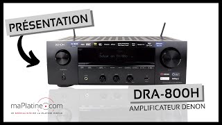 Présentation de l’amplificateur Denon DRA800H [upl. by Yalhsa]