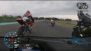 Onboard EDCO bike  Oschersleben 2024 Race 1 [upl. by Noxaj]