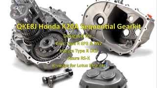 Quaife Honda Sequential Gearbox K20A QKE8J [upl. by Anaoj636]