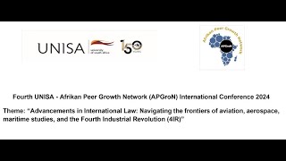 Unisa Afrikan Peer Growth Network APGroN International Conference 2024 Main Venue Stream [upl. by Mikkanen]