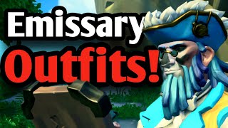 How to Get Emissary Costumes  Sea of Thieves [upl. by Ginsburg41]