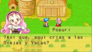 Evento corazón morado Popuri Harvest Moon Friends of Mineral Town [upl. by Barvick]