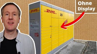 Appgesteuerte Packstation Verschicken und abholen von DHLPaketen [upl. by Tteirrah541]