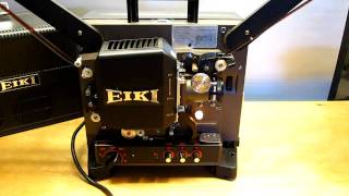 Eiki NT 16mm Film Projector Loading [upl. by Matta]