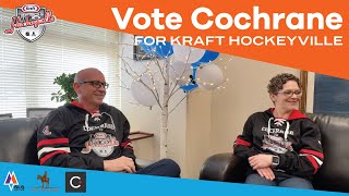 Cochrane Now speaks to the Mayor of Cochrane and CEO of SLS Centre  Kraft Hockeyville [upl. by Eceertal]