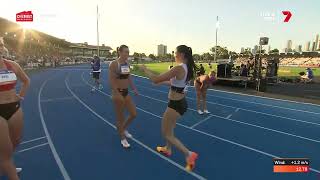 Michelle Jenneke triumphs in the Women’s 100m Hurdles [upl. by Idnam]