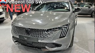 New Peugeot 508 SW Plug In Hybrid 2024  Visual OVERVIEW interior amp exterior [upl. by Yllop]