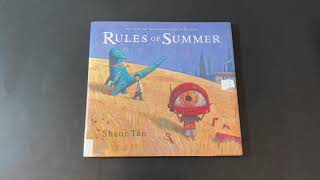 Rules of Summer by Shaun Tan [upl. by Nimoynib]