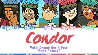 Total Drama World Tour ‘Condor’ Lyrics Color Coded [upl. by Hazrit]