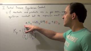 Partial Pressure Equilibrium Constant [upl. by Macdonald]