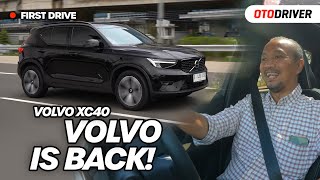 Volvo XC40 2022  First Drive  OtoDriver [upl. by Aninay]