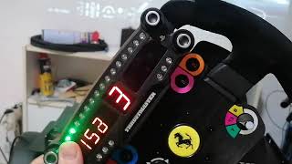 Montaje Bt led display thrustmaster ps5 en ARO TM OPEN WHEEL [upl. by Assenad]