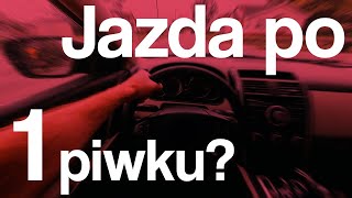 Czy mogę jechać po jednym piwie Test alkomatem [upl. by Esyla]