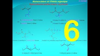 6chimie organique  exemple de nomenclature dune molécule organique [upl. by Uis611]