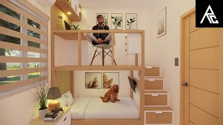 Unique Loft Bed Idea for Small Rooms [upl. by Levram481]