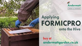 Kill Varroa mites where they reproduce How To Apply Formic Pro™ to your bee hive [upl. by Aloel]