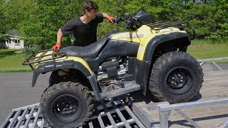 Seller Said This Honda ATV Wont Shift So I Got It CHEAP [upl. by Gredel]