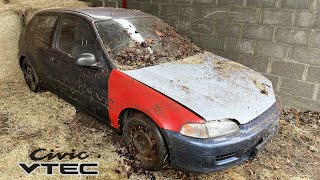 Restoration of a Rare Honda Civic Full Build [upl. by Lenahtan]